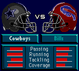 NFL Quarterback Club back cover for Sega Game Gear